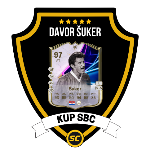 EA FC 25 SBC Davor Šuker - PS4, PS5, Xbox One, Xbox Series X, Xbox Series S
